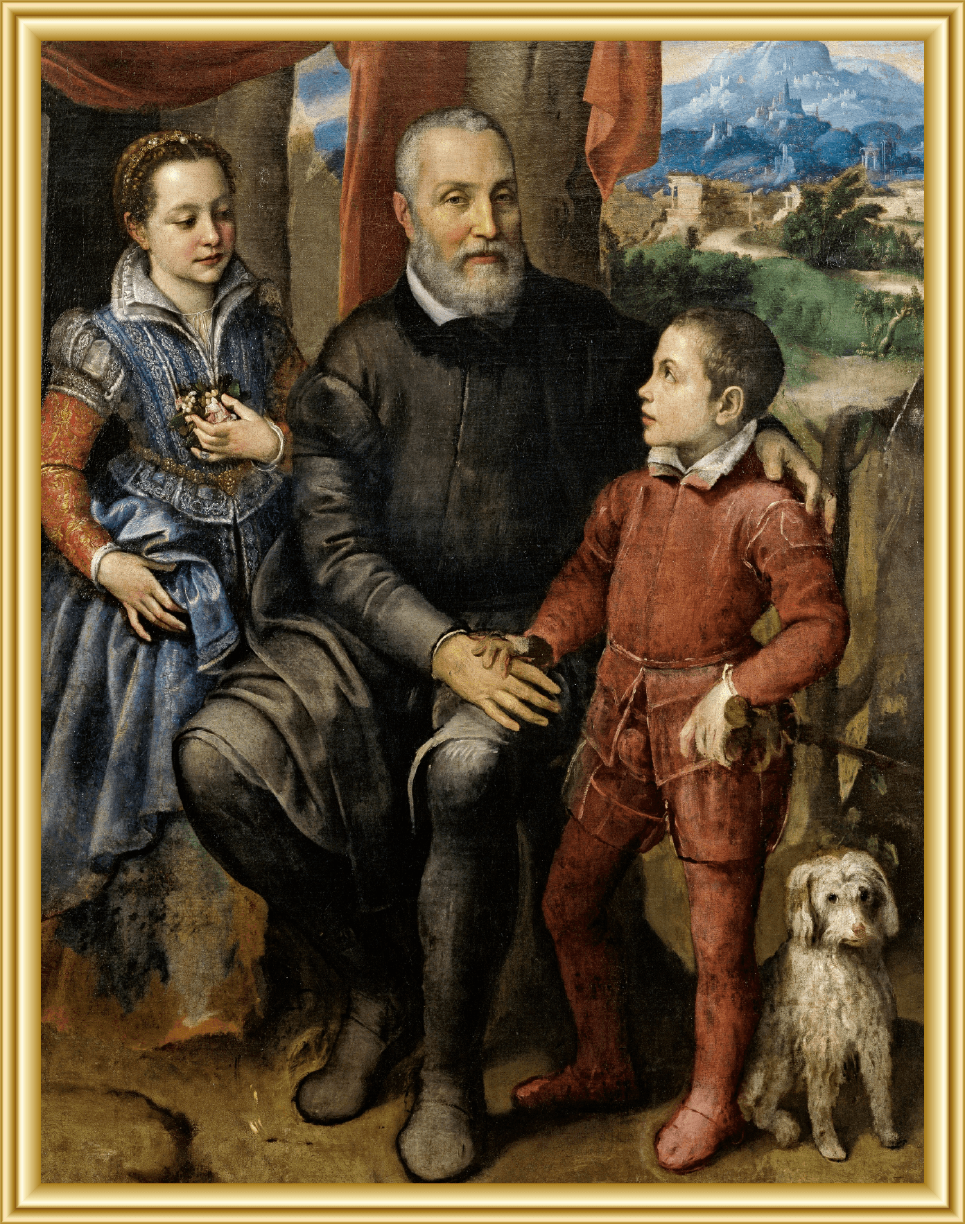 Retrato de la familia Anguissola